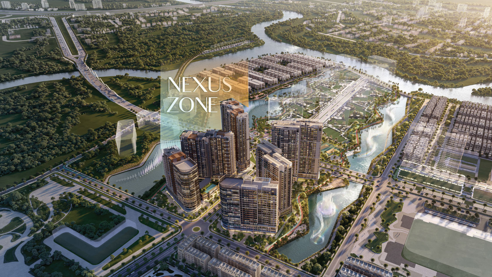 phối cảnh nexus zone