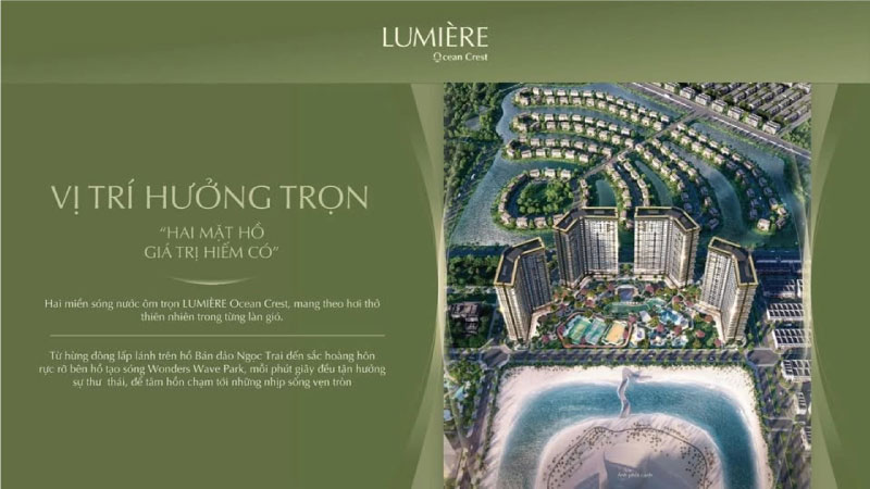 Vị Trí LUMIÈRE Ocean Crest Kim Cương – Bảo Chứng Cho Tính Thanh Khoản Vượt Trội